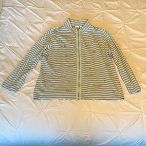 Elegant Striped Women's Blazer